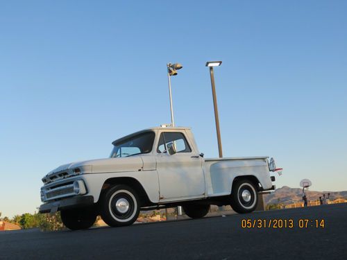1964 chevrolet pickup truck short bed stepside 91k original miles no reserve
