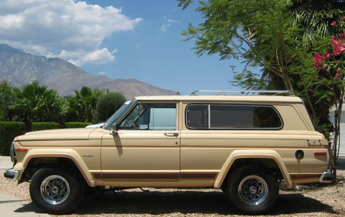 1982 jeep cherokee laredo:100% original in palm springs california - no reserve!