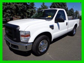 2008 ford f-250 xl super duty 1 owner fleet owned great work truck no reserve