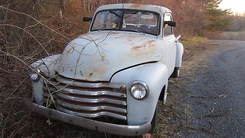 1951 chevrolet 3100 chevy truck 51 hot rot rat rod restoration original survivor