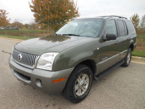 2002 mercury mountaineer,  no reserve!!  needs transmission work, loaded