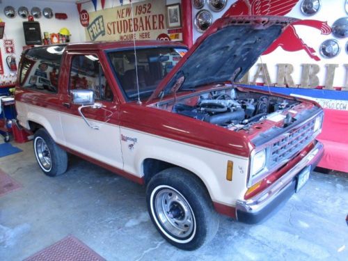 1986 ford bronco ii xlt sport utility 4x4 diamond in the not-too-rough