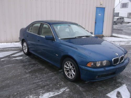 2003  bmw 525i touring sedan ,loaded, cool color combo make great m5 clone!+