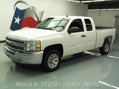 2013 chevy silverado extended cab 6-pass bedliner 18k! texas direct auto