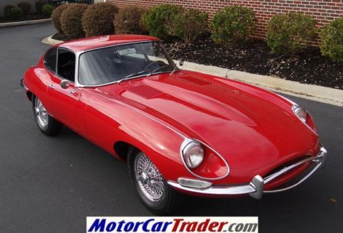 1967 jaguar e-type series i coupe .two owner car, very low original miles, look