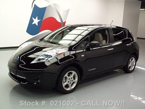 2012 nissan leaf sl zero emission electric nav only 18k texas direct auto