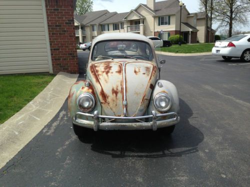 1958 volkswagen beetle - very original, great patina, nice driver