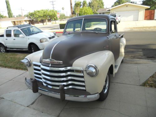 1949 5 window chevy truck thriftmaster all steel hot rod tons of new parts