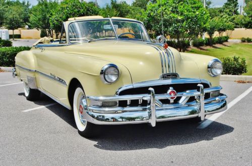 Spectacular restored 1951 pontiac eight convertible all paper work recepits wow
