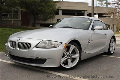 2007 bmw z4 3.0si *coupe *6 speed *sport package* 29k miles*