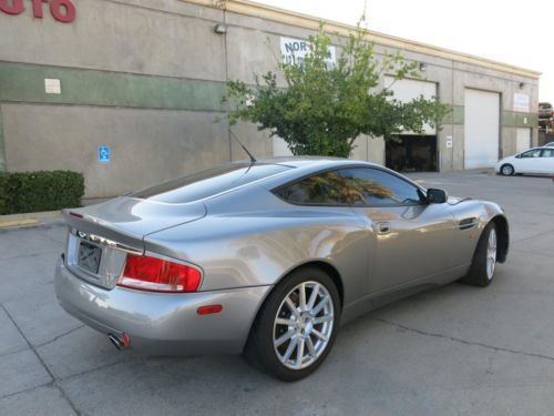 2006 aston martin vanquish s damaged wrecked rebuildable salvage low miles 06 !!