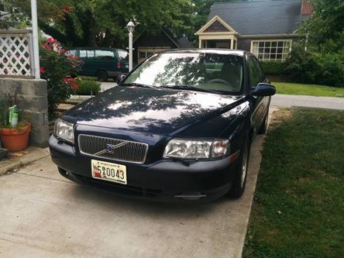 2001 volvo s80 2.9 luxury sedan reliable engine and tranny non-smoker leather nr