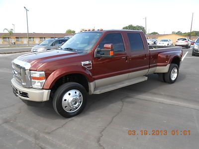 2008 ford f450 4 wheel drive crew cab king ranch
