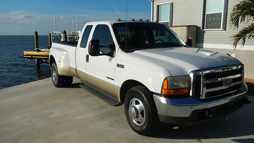 Ford f-350 dually 7.3 liter turbo diesel lariat f350 pick up truck florida nice!