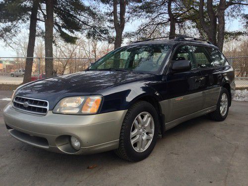 2002 subaru outback base wagon 4-door 2.5l 'awd' 'great condition' 'no reserve'