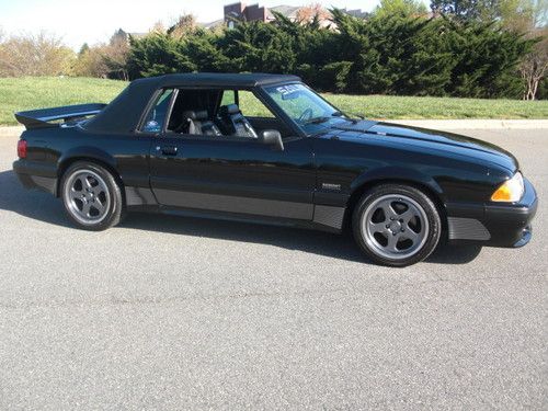 Authentic fox body saleen convertible 1988 #224 stern wheels show quality paint
