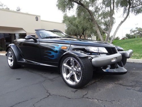 ***no reserve*** '99 plymouth prowler roadster 3.5l v6 low low miles custom pain