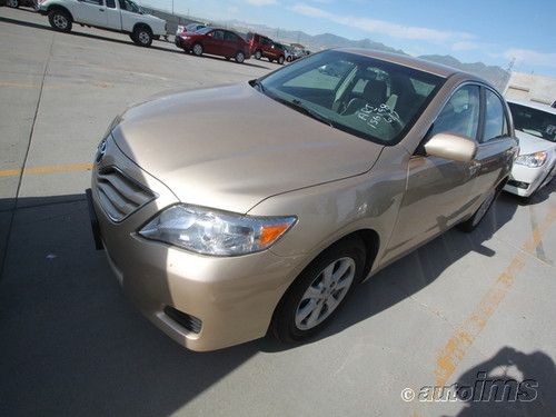 Toyota camry 2011 - 2.5l i-4 dohc smpi -  6-speed auto - 4-cylinder gas - fwd