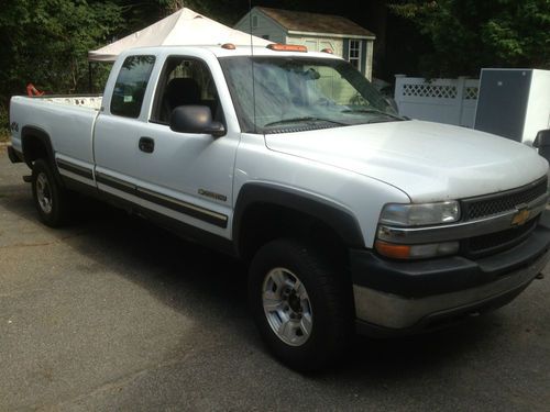 2001 chevy silverado 2500hd 4x4 extended cab long bed
