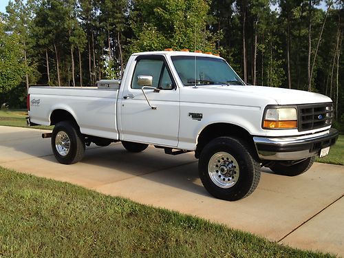 1997 ford f250 single cab 5spd 4x4 7.3l powerstroke diesel *****immaculate*****