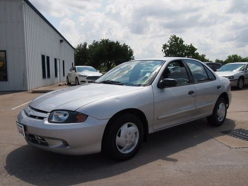 2004 chevy cavalier automatic clean carfax no reserve auction texas owned!