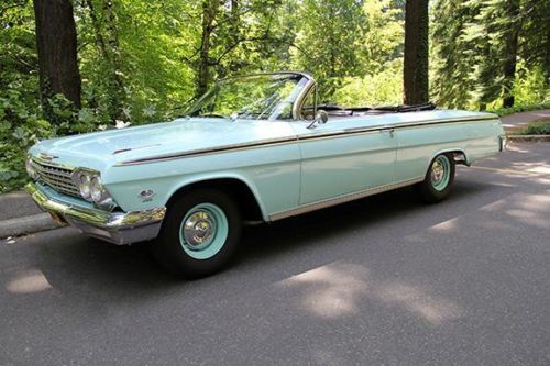 1962 chevrolet impala convertible 409. aaca sr. nat&#039;l 1st place. see video.