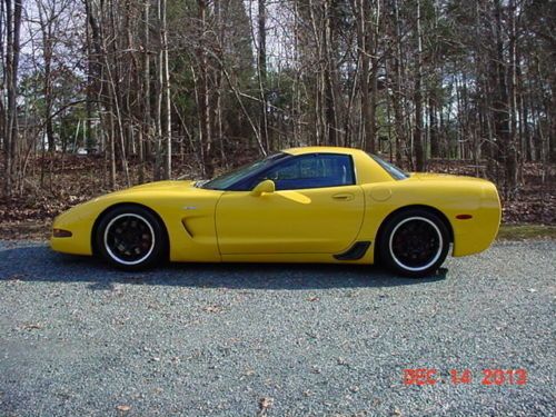 2001 chevy corvette z06. yellow/black. ls6. 6spd. most affordable z06 on ebay!!