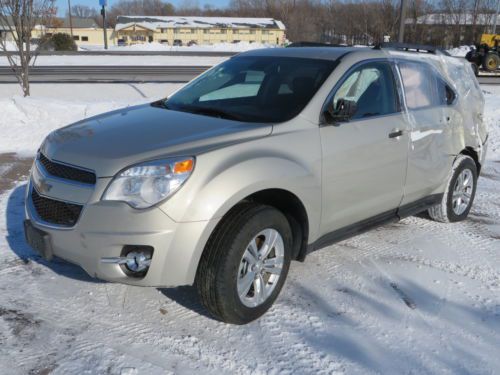2013 chevy equinox 2lt fwd 2.4 4cyl repairable salvage title rebuildable