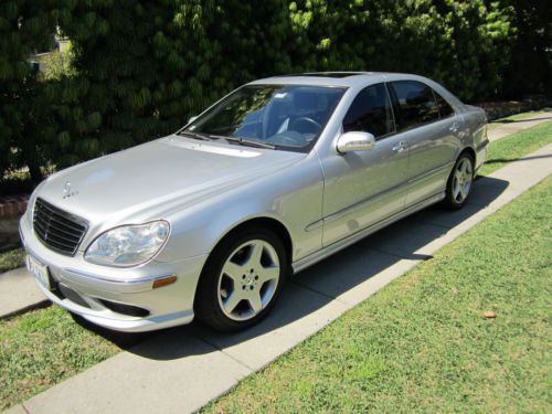 Mercedes benz 2004 s500 v with sport package, 97,000 miles, very good condition