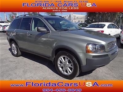 Volvo xc90 awd 3rd row only 63k miles 4.4l-v8 excellent condition florida suv