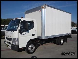 Canter fe180 3.0 diesel v6 14&#039; supreme vanbody box truck e-tracs drw we finance!