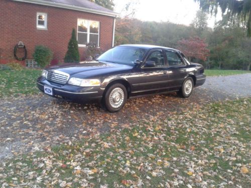 1999 ford crown victoria police interceptor street appearance package