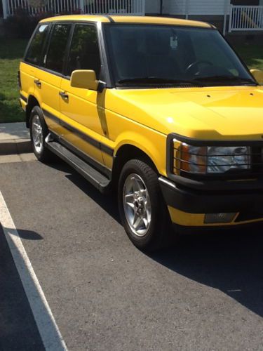 1997 range rover land rover 4.6 hse vitesse edition only 62k miles