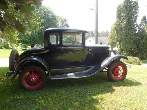 1930 model a coupe  with rumble seat