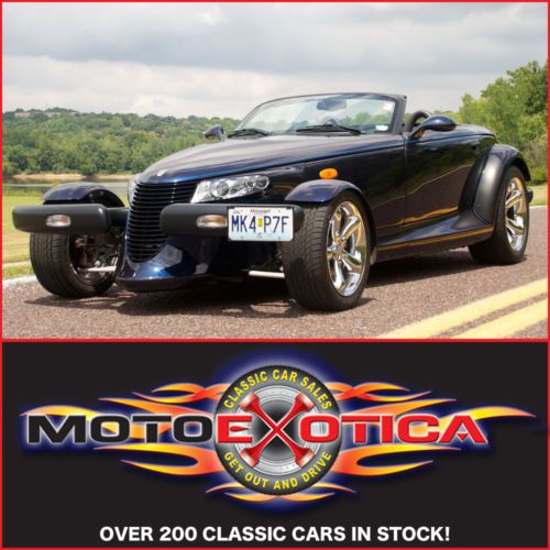 2001 chrysler prowler - mulholland edition - only 12,787 pampered miles - lqqk!!