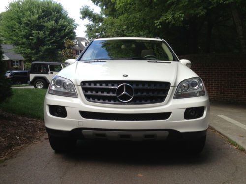 Beautiful white mb ml350 4matic for sale!