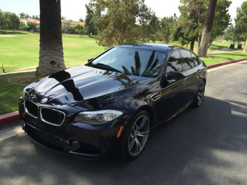 2013 bmw m5,  turbo charged, full factory warranty, like new msrp $105,195.00