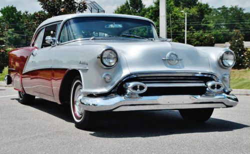 Over the top restortion 1954 oldsmobile ninety eight holiday from grant millers