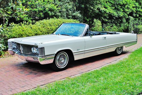 Maybe the best original 68 chrysler imperial convertible to be found 74ks loaded