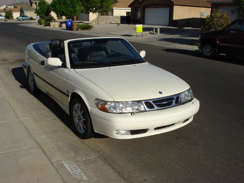 2003 saab 9-3 se turbo convertible- clean title, only 35k miles no reserve