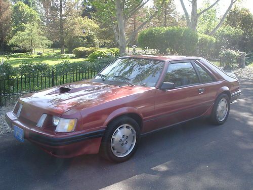 1984 ford mustang svo with only 80k original miles