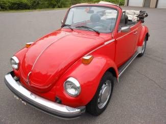 1978 red super beetle fuel injection body &amp; int good!