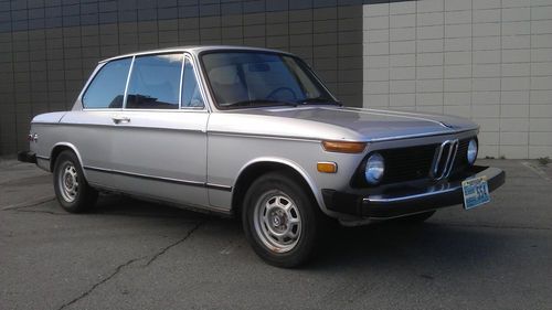 1974 bmw 2002 sunroof coupe stock one family low mile rust free california car