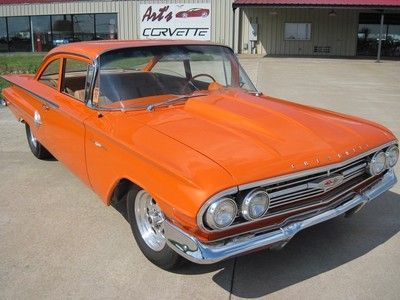 1960 orange chevy bel air
