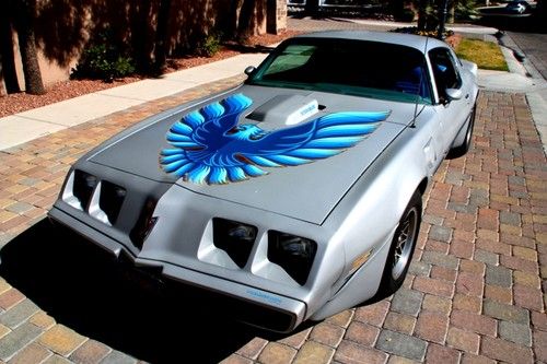 1979 pontiac firebird trans am with vintage california blue plates