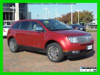 2010 lincoln mkx 45k miles*navigation*pano roof*heat&amp;vent seats*we finance!!