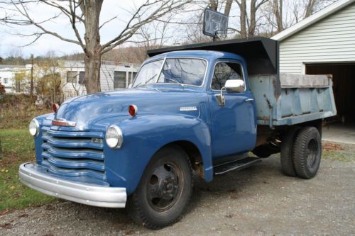 1948 chevy 4100 load master dump truck