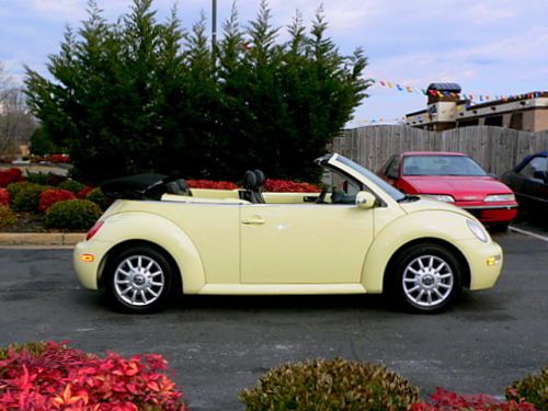 2004 vw - just traded! only 38,000 original miles! must see it! $99 no reserve!
