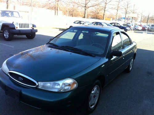 2000 ford contour cng + gas! clean car! no reserve!