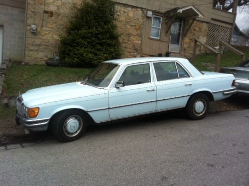 1973 mercedes-benz 450se well maintained, super clean, baby blue!